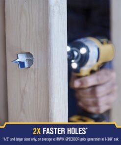 Irwin Tools SPEEDBOR Spade Wood Drill Bit 1 X 16 (88716) 1-Inch Bit 10 61hhWnzsKfL