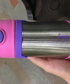 THERMOS Foogo Vacuum Insulated Stainless Steel, Pink/Purple, 10 Oz 26 61hhYhVaLTL