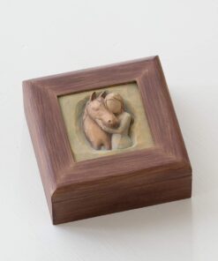 Alternative view of Willow Tree Quiet Strength, sculpted hand-painted memory box
