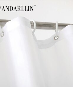 Vandarllin Mother and Baby African Elephants Bathroom Shower Curtain, Sunset Safari Theme (Orange,Black) (66" x 72") 66" x 72" 13 61hiMjtEeEL