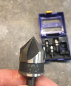 IRWIN Countersink Drill Bit Set for Metal, 5-Piece (1877793) 38 61hiyhtQZIL