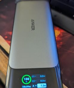 Anker Power Bank, 24,000mAh 3-Port Portable Charger with 140W Output, Smart Digital Display, Compatible with iPhone 15/15 Plus/15 Pro/15 Pro Max, iPhone 14/13 Series, Samsung, MacBook, Dell, AirPods 80 61hjEX9A5jL