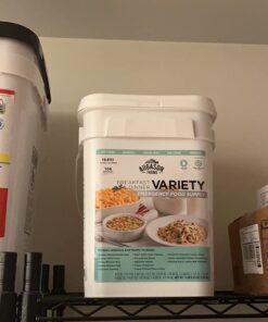 Augason Farms Breakfast and Dinner Variety Pail Emergency Food Supply Everyday Meals 4 Gallon Pail 32 61hl2vafoYL