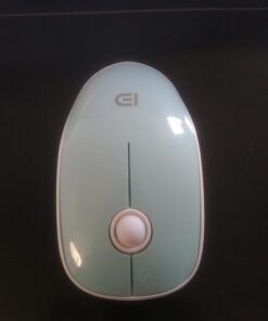 FD Wireless Mouse, V8 2.4G Optical Silent Cordless Mouse with USB Receiver and Manual, Slim Portable Travel Computer Mice for Laptop Desktop PC MacBook Chromebook, Mint Green 40 61hlQZcBYbL