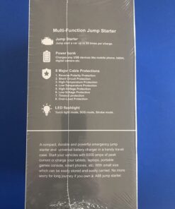 AVAPOW 6000A Car Battery Jump Starter(for All Gas or up to 12L Diesel) Powerful Starter with Dual USB Quick Charge and DC Output,12V Pack Built-in LED Bright Light 38 61hnJlqRV2L