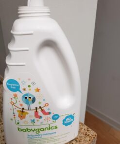 Babyganics 3X Baby Laundry Detergent, HE compatible, Stain-Fighting, Fragrance Free, 60 Fl Oz 19 61ho3imtq L