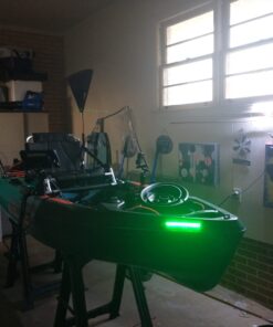 Propel Paddle Gear Led Flex Light Navigation Kit for Kayak & Boats | 2 Bright LED Light Strips | Mounting Track & Stainless Steel Hardware Included | Bright & Durable | Red & Green Lighting 23 61hpZ4WC1FL