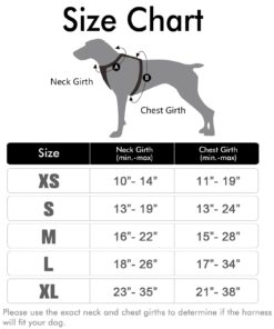 rabbitgoo Dog Harness, No-Pull Pet Harness with 2 Leash Clips, Adjustable Soft Padded Dog Vest, Reflective No-Choke Pet Oxford Vest with Easy Control Handle for Large Dogs, Black, XL X-Large 30 61hqEnfadCL