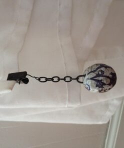 Alternative view of Esschert Design USA Aged Ceramic Tablecloth Weights, Set of 4