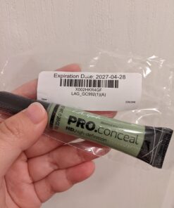 L.A. Girl Pro Conceal HD Concealer, Green Corrector, 0.28 Ounce 1 31 61huQOXpDAL