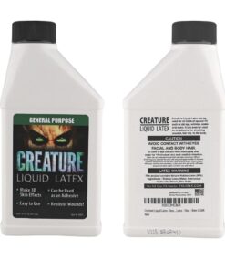 Alternative view of 16oz - CLEAR - Creature Liquid Latex, General Purpose Professional Special Effects Liquid Latex