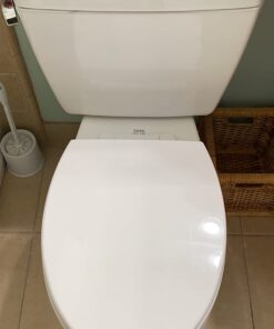 TOTO Transitional SoftClose SS114#01 Elongated Soft Close SEAT, Cotton White 40 61hxc6vnkIL