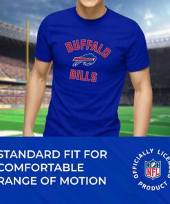 Team Fan Apparel NFL Adult Gameday T-Shirt - Cotton Blend - Tagless - Semi-Fitted - Unleash Your Team Spirit During Game Day Buffalo Bills X-Large Royal 14 61hzAicdFAL