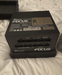Seasonic FOCUS Plus 850 Gold SSR-850FX 850W 80+ Gold ATX12V & EPS12V Full Modular 120mm FDB Fan Compact 140 mm Size Power Supply 64 61hzYxn0oIL