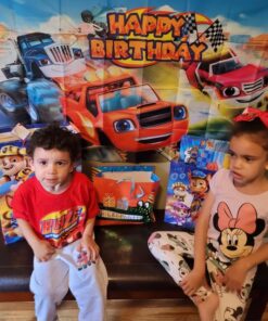 Blaze and the Monster Machines Boys' Short Sleeve T-Shirt by Nickelodeon 4T Red 6 61hzsQw2MzL