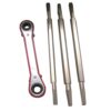 LASCO 13-2111 Metal Seat Removal Set, 3 Removal Tools, Plus Ratchet Seat Wrench Removal Kit 37 61i tm84S1L