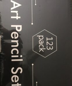 Shuttle Art Professional Drawing Kit, 123 Pieces of Drawing Pencils Set Includes Colouring Pencils, Watercolor, Charcoal, Graphite and Sketch, Ideal for Adults Children Artists 45 61i0 10lCZL