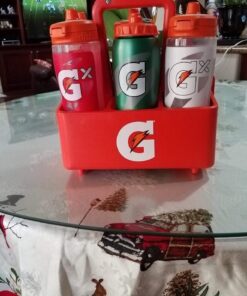 Gatorade 6ct Squeeze Bottle Carrier, Team Equipment, Bottle Caddy, Bottle Holder, Bottles Not Included, Orange 18 61i0U8kFYL