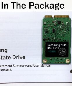 Samsung 850 EVO - 250GB - mSATA Internal SSD (MZ-M5E250BW) 250 GB 11 61i13eR9dEL