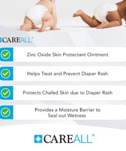 Alternative view of CareALL 15 oz Zinc Oxide 20% Skin Protectant Barrier Ointment Provides Relief and Treatment of Diaper Rash and Chafing. Helps Seal Out Wetness.