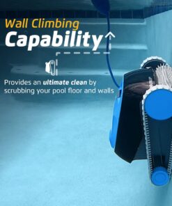 Alternative view of Dolphin Nautilus CC Robotic Pool Vacuum Cleaner —  Wall Climbing Capability — Powerful Active Scrubbing Brush — Ideal for Above/In-Ground Pools up to 33 FT in Length