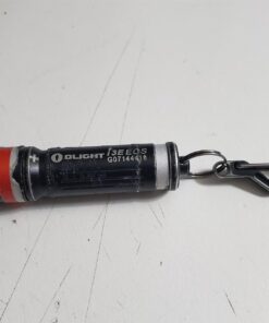 OLIGHT 90 Lumens i3E EOS PMMA TIR Lens AAA Flashlight Compact Keychain Flashlight EDC Flashlight for Night, Camping(Black) Black 57 61i3tbKhfcL