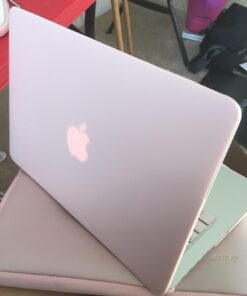 MOSISO Case Only Compatible with MacBook Pro Retina 13 inch (Models: A1502 & A1425) (Older Version Release 2015 - end 2012), Plastic Hard Shell Case & Keyboard Cover & Screen Protector, Rose Quartz 47 61i4oM4DIL