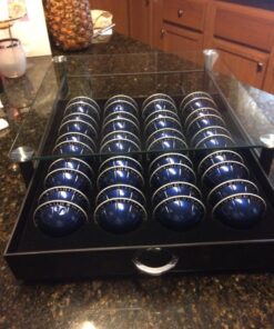 Nespresso Capsules VertuoLine, Diavolitto, Dark Roast Espresso Coffee, 10 Count (Pack of 5), Brews 1.35oz (VERTUO LINE ONLY) 10 Count (Pack of 5) 40 61i5Lq x0aL