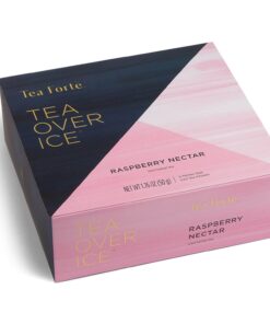 Alternative view of Tea Forte Tea Over Ice Blends, Five Iced Tea Infusers, Raspberry Nectar Herbal Tea 5 Count (Pack of 1)
