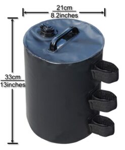 ABCCANOPY Canopy Water Weights Bag, 88LB (Black) Black 17 61i6DjkYL