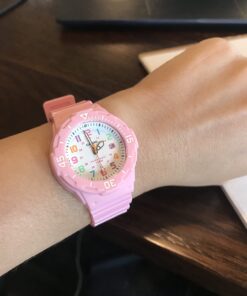 Casio Women's LRW-200H-2BVCF Stainless Steel Watch Resin Band Pink 27 61i7KF6RSJL