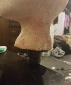 Teenitor Wig Mannequin Head Stand, 2 Pack Cosmetology Manikin Stand Mannequin Head Holder Clamp Black Wig Stand Holder 43 61i85BmntbL