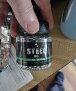 Air Venturi Steel BBS, 177 Cal, 5.1 Grains, Zinc-Plated, 2,500ct 22 61i8NC5S06L