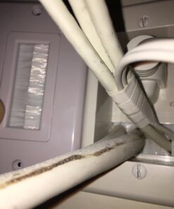 GE Brush Wall Plate, Cable Pass Through Insert, Single Gang, for in-Wall Installation of Cables and Wires, HDTV, HDMI, Coax, Speaker Wire, Home Theatre Systems, White, 35285 1 Pack 18 61i8bLuj5jL