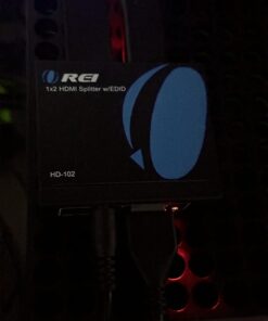 OREI HDMI Splitter 1 in 2 Out - 1x2 HDMI Display Duplicate/Mirror - Powered Splitter Full HD 1080P, 4K @ 30Hz (One Input To Two Outputs) - USB Cable Included - 1 Source to 2 Identical Displays 64 61iDWSJfR0L