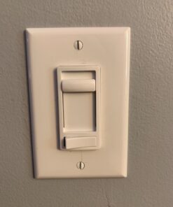 Leviton SureSlide Dimmer Switch for Dimmable LED, Halogen and Incandescent Bulbs, 6674-P0W, White 26 61iEXxC7giL