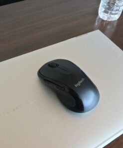 Logitech M510 Wireless Computer Mouse – Comfortable Shape with USB Unifying Receiver, with Back/Forward Buttons and Side-to-Side Scrolling, Dark Gray 46 61iEqPzjzfL