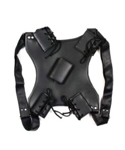 Ace Martial Arts Supply Leonardo Dual Ninja Swords with Back Carrying Scabbard 35 61iJT1zR7fL