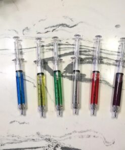 Allures & Illusions Syringe Pen , Mixed Color 60 Count(Pack of 1) Multicolor 35 61iPD85VPL