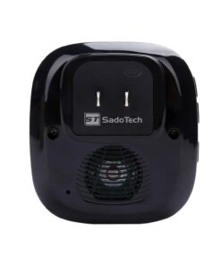 CROSSPOINT Extra Add-On Battery Free Plugin Receiver for the CROSSPOINT Expandable Wireless Doorbell Alert System, Model ER, Black 1 Add-On Crosspoint Receiver 10 61iPyBD6szL