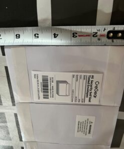 CreGear 90 Count #6 3/4 Small Security Self Seal Tinted Envelopes for Privacy & Business, Size 3-5/8 X 6-1/2 Inches, Peel and Seal Closure, Windowless Design, 24 LB, White 31 61iQfQSWZiL