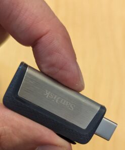 SanDisk 128GB Ultra Dual Drive USB Type-C - USB-C, USB 3.1 - SDDDC2-128G-G46, Gray 32 61iRIDlN5WL