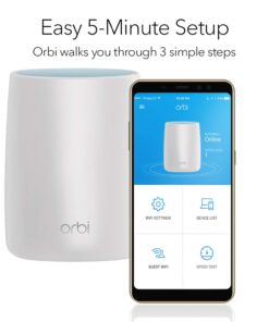 NETGEAR Tri-band Whole Home Mesh WiFi System with 3Gbps Speed (RBK50) – Discontinued by Manufacturer AC3000 | 2-Pack 30 61iRTN9YRML