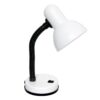 Simple Designs LD1003-WHT Basic Metal Flexible Hose Neck Desk Lamp, White 6.1 x 4.9 x 13.85 1 19 61iSypfNBsL