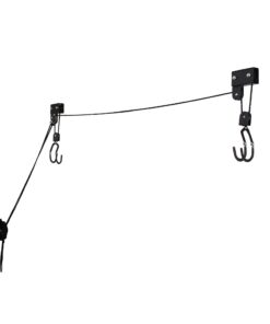 Kayak Storage Hoist - Overhead Pulley System with 125lb Capacity for Canoes, Bikes, Ladders, and More - For up to 12-Foot Ceilings by Rad Sportz 1 Traditional 34 61iUjHRz6L