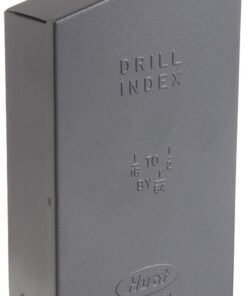 Huot 10550 Drill Bit Index for Jobber Length Sizes 1/16" to 1/2" in 1/64" Increments Original version 19 61iW1w6ZaZL