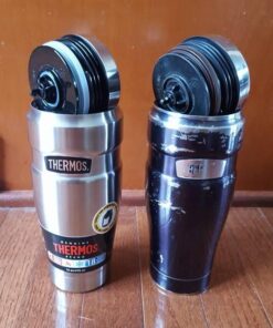 THERMOS Stainless King Vacuum-Insulated Travel Tumbler, 16 Ounce, Matte Steel 30 61iWHR4R cL