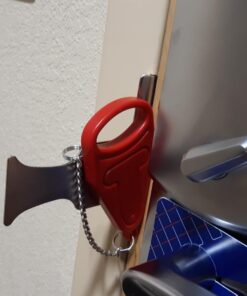 Portable Door Lock Replacement for Addalock Compatible with Travel Lock, AirBNB Lock, School Lockdown Lock and Security Home Apartment Living Hotel Motel (Portable Door Lock) 30 61iX5OG4N6L