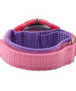 Disney Frozen Kids' Plastic Time Teacher Analog Quartz Nylon Strap Watch Pink, Pink, Purple 9 61iX9yc79WL