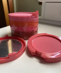 UCANBE 5 Colors Face Blusher Palette Waterproof Matte Long Lasting Lightweight Blush Powder Pink Coral Blushing Pallet with Brush Mirror Women Makeup Gift Set Kit 38 61iZ95yB2xL